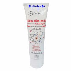 Sữa rửa mặt trắng da, ngừa mụn, xóa thâm, chống nắng tinh chất Collagen Bạch Sâm (75ml)