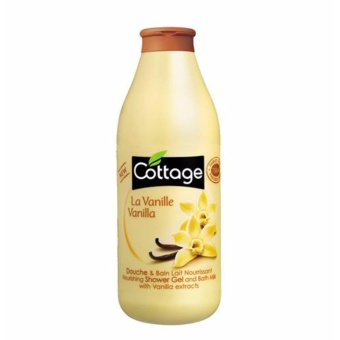 Sữa tắm dưỡng trắng da Cottage La Vanille Vanilla 750ml ( Hương Vanilla )  