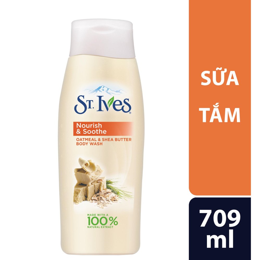 Sữa tắm St.Ives Yến Mạch Và Bơ Shea 709ml