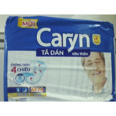 Tã DÁN Caryn M20 MẪU MỚI 4 chiều chống tràn_vòng bụng 65-80cm