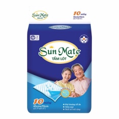 TẤM LÓT TÃ NGƯỜI LỚN SUNMATE 10 MIẾNG