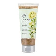 THEFACESHOP – Tẩy Tế Bào Chết Cơ Thể Làm Trắng Da Perfume Seed White Peony Body Scrub (Tube) 200ML