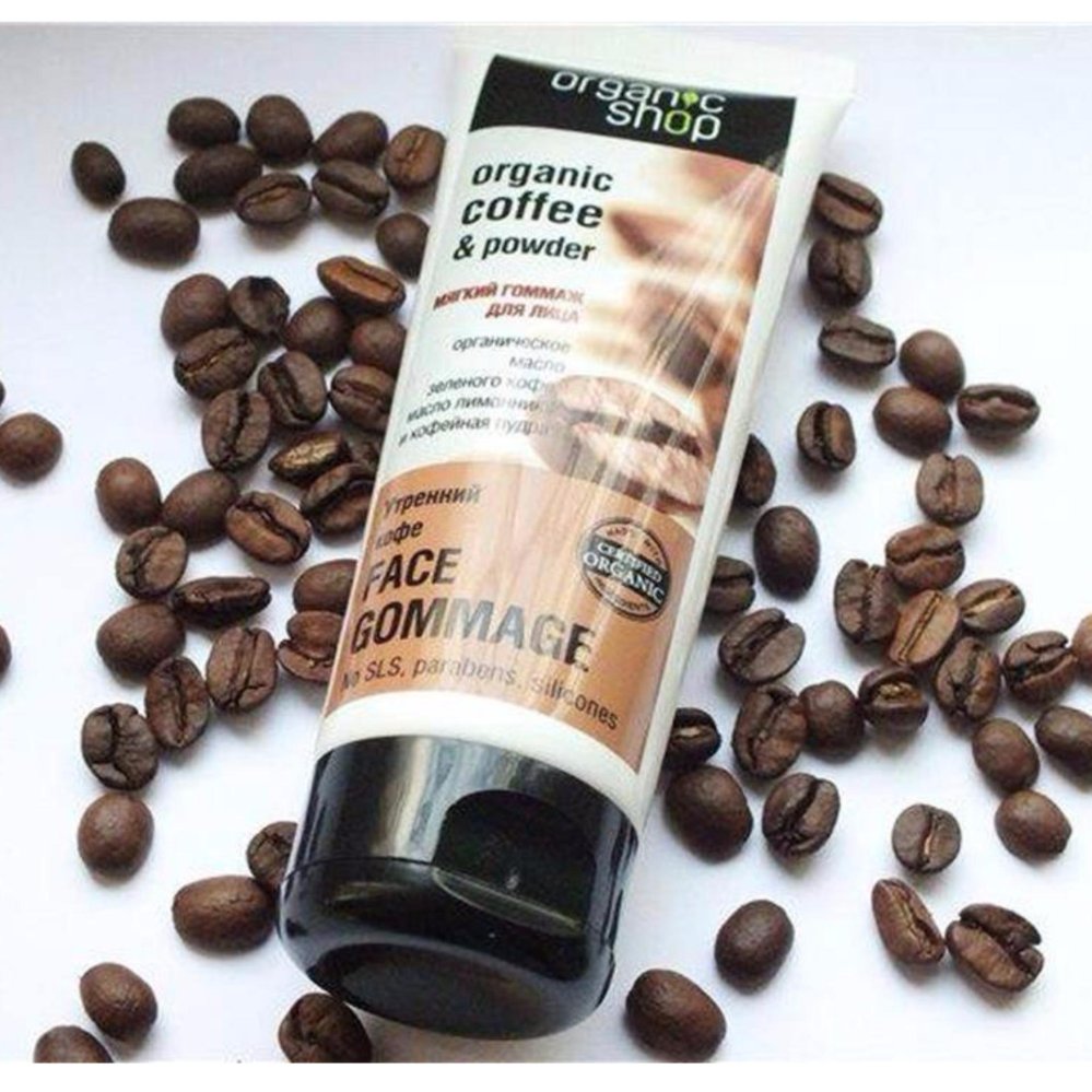TẨY TẾ BÀO CHẾT MẶT ORGANIC SHOP ORGANIC COFFEE & POWDER