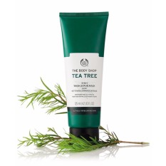 Giá KM Tẩy tế bào chết THE BODY SHOP Tea Tree 3-in-1 wash scrub mask 125ml