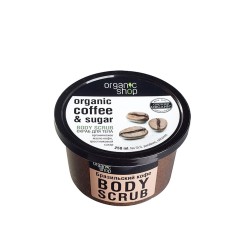 TẨY TẾ BÀO CHẾT TOÀN THÂN THIÊN NHIÊN ORGANIC SHOP ORGANIC COFFEE & SUGAR BODY SCRUB