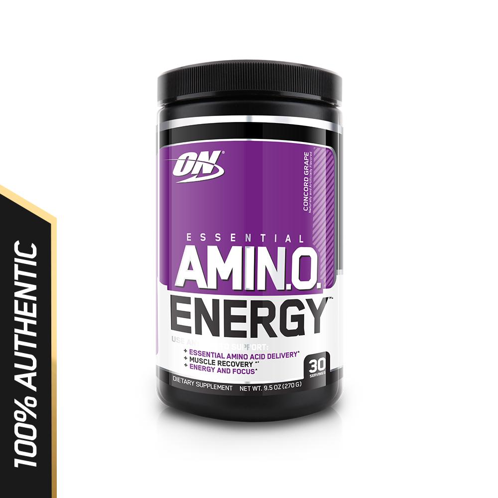 Thực phẩm Bổ sung Tăng Năng lượng-ON Essential Amino Energy 270g vị Concord Grape