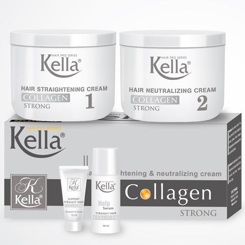 Thuốc duỗi tóc Kella Collagen