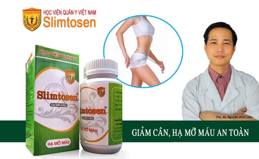 Thuốc giảm cân, hạ mỡ máu slimtosen extra HVQY VIỆT NAM - Hàng nhập khẩu