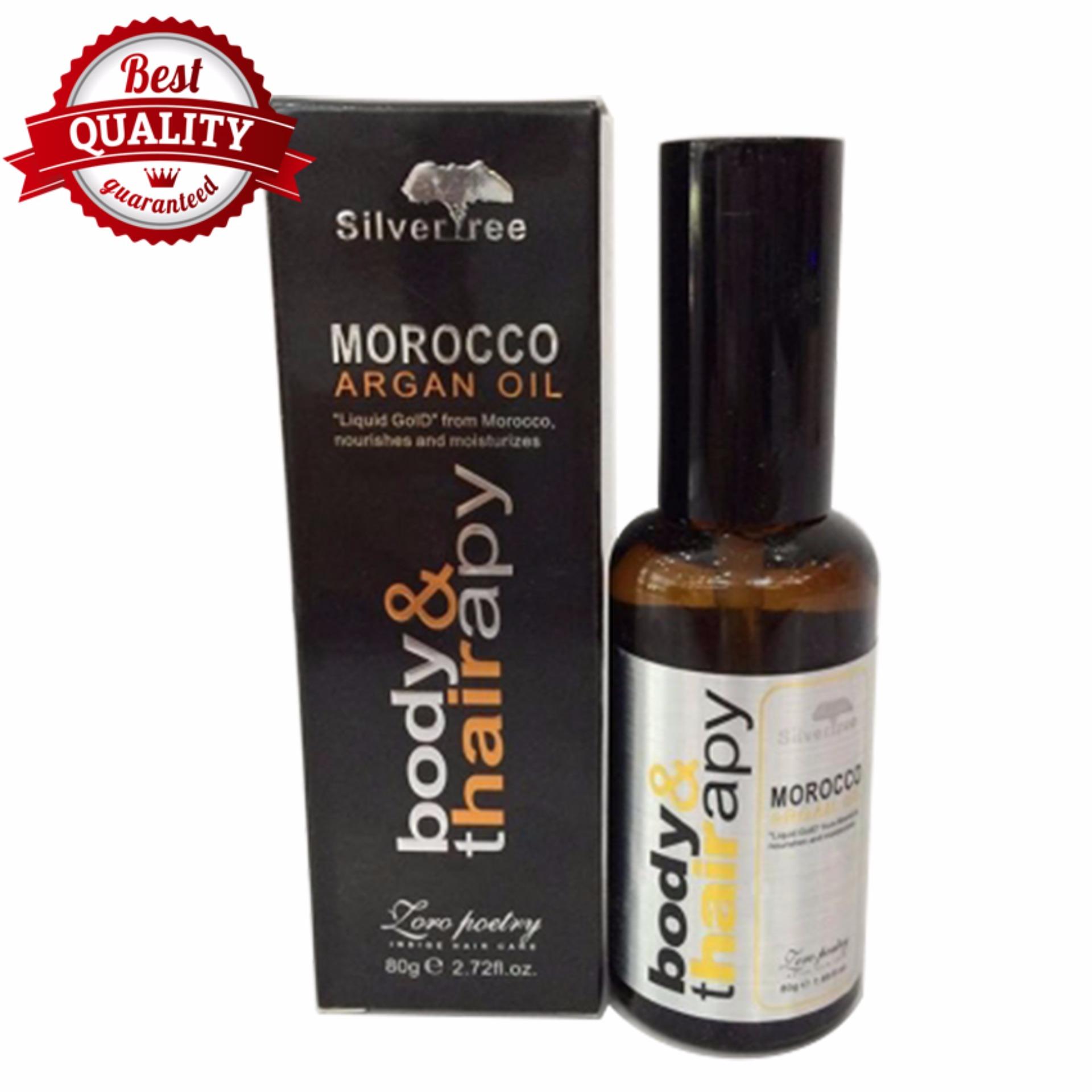 Tinh dầu dưỡng tóc Morocco Argan - Body & Thairapy 80g