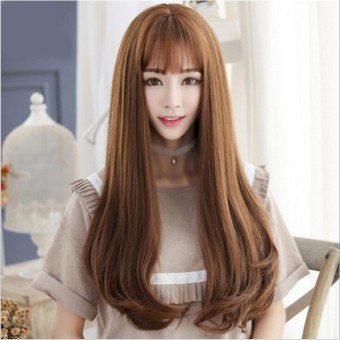 Tóc giả nữ Hàn Quốc cao cấp có da đầu + tặng kèm Lưới trùm tóc - TG5565 ( MÀU...