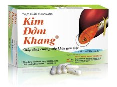 Tpcn viên nang hỗ trợ điều trị sỏi mật KIM ĐỞM KHANG