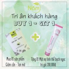 So Sánh Giá Trà Giảm Cân – Tan Mỡ Nấm (Liệu Trình 15 Ngày) + TẶNG MẶT NẠ TINH THỂ BẠCH NGỌC