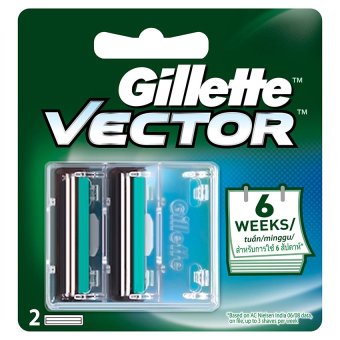 Vỉ 2 lưỡi dao cạo Gillette Vector  