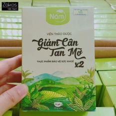 Viên thảo dược giảm cân tan mỡ Nấm x2 thế hệ mới dạng viên nén Nấm Hoài Thương