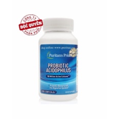 Viên uống bổ sung lợi khuẩn Puritan’s Pride Probiotic Acidophilus 100 viên HSD tháng 8/2018