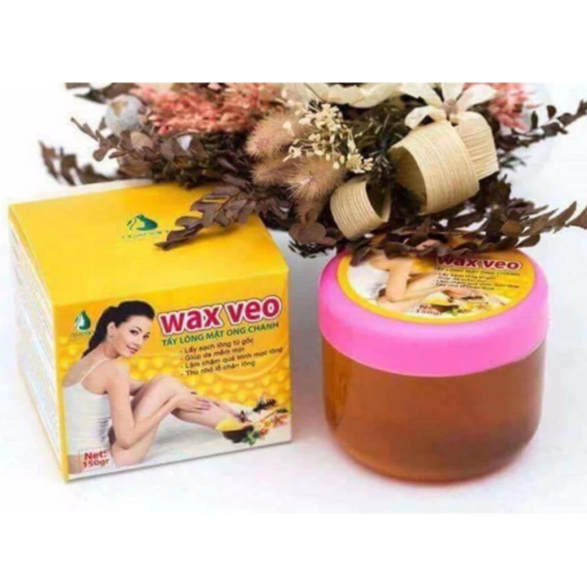 Wax Veo triệt lông mật ong chanh 100% thiên nhiên