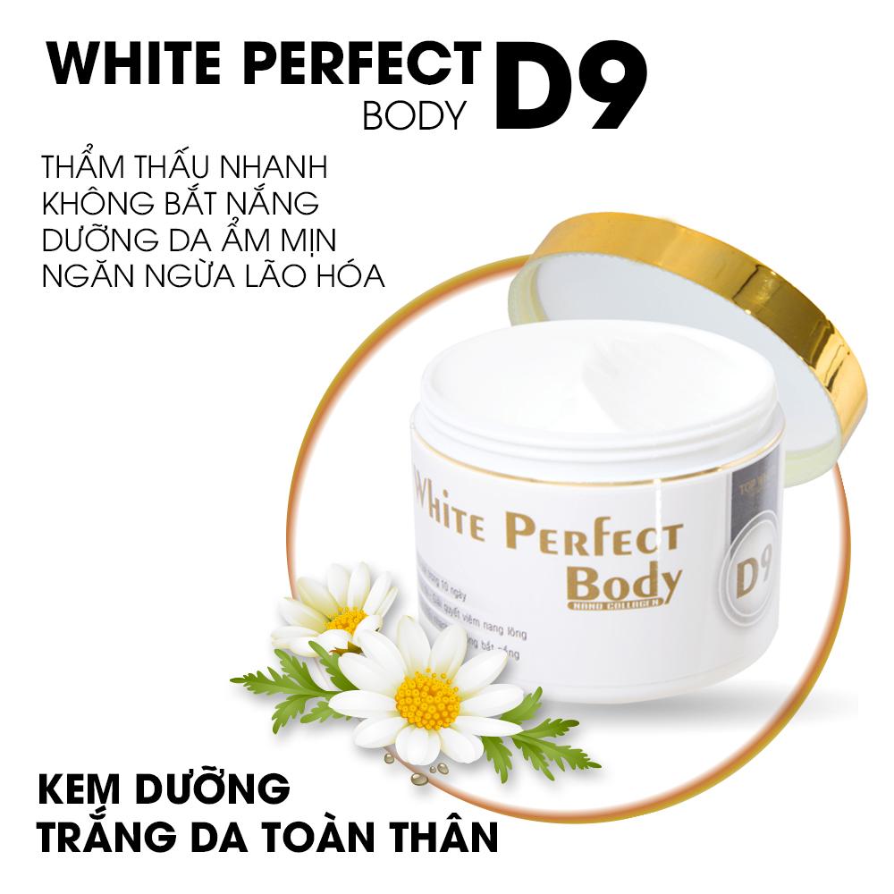 White Perfect Body D9 Kem Dưỡng Trắng Da Toàn Thân white perfect d9