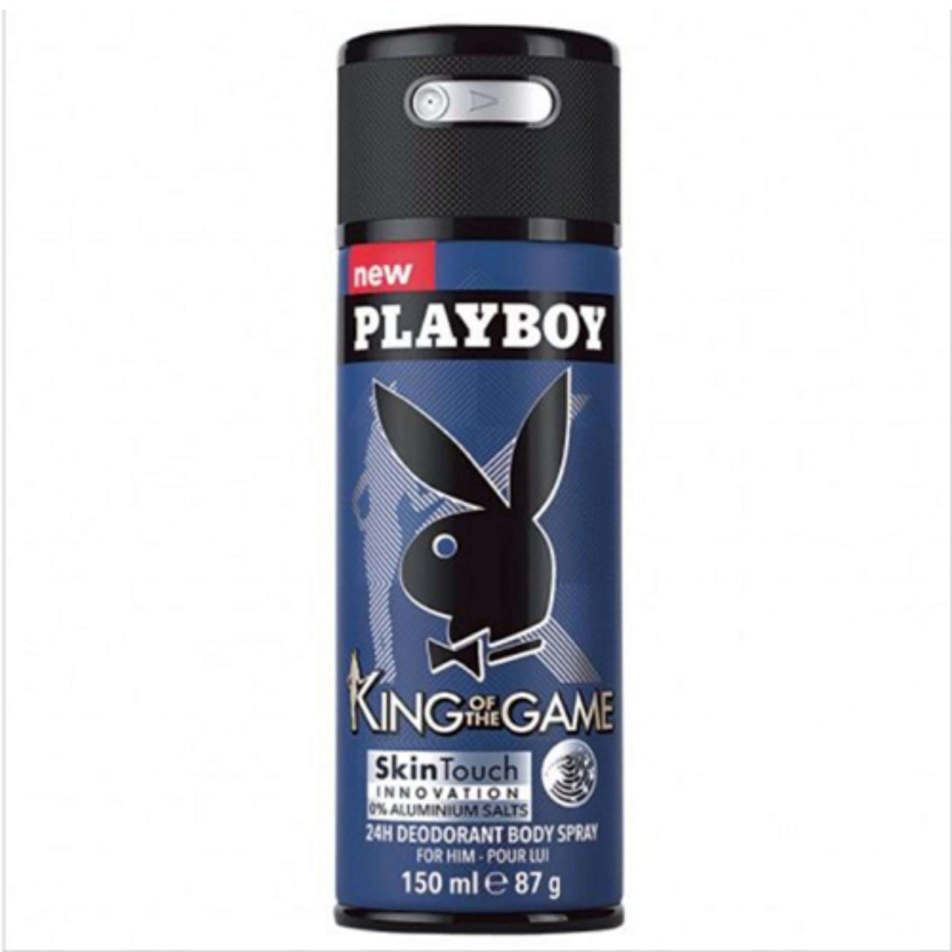 Xịt Body Nam Playboy King Of The Game 150ml