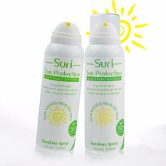 Xịt chống nắng toàn thân không nhờn rít Suri Sun Protection Spray Board Spectrum Spf50++ Hàn Quốc 120ml – Hàng chính hãng