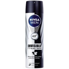 Mẫu sản phẩm Xịt ngăn mùi NIVEA Men Invisible For Black And White 150ml