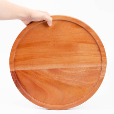 Mâm xoay bàn ăn / mâm xoay 360 độ VKU bằng gỗ dùng để chụp hình sản phẩm – đường kính 33cm và 25cm