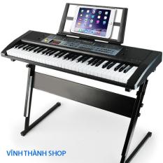 [ TẶNG CHÂN ĐÀN ] Đàn Piano Đàn Điện Đàn Organ Electronic Keyboard Đàn 61 – Dành cho người mới học