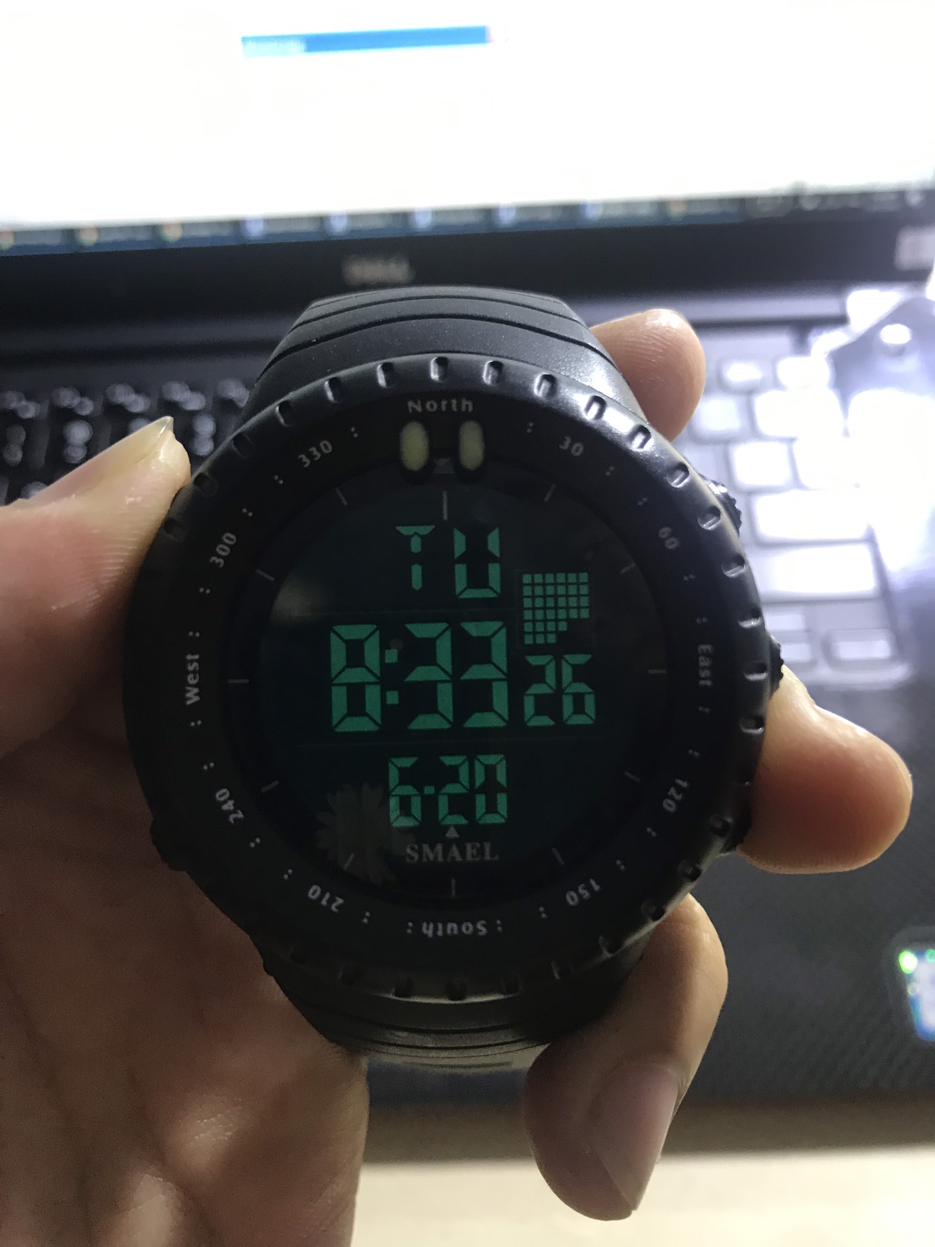 [Shop uy tín] Đồng hồ điện tử nam thể thao SMAEL