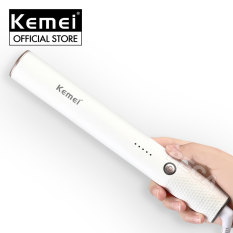 Lược điện chải thẳng tóc 5 mức nhiệt độ Kemei KM-509 làm nóng nhanh, có thể uốn tóc, phù hợp với nhiều loại tóc ,an toàn sử dụng – Phân phối chính hãng