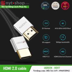 Cáp HDMI 2.0 Sợi Siêu Nhỏ Cao Cấp UGREEN HD117 Chuẩn 4K@60Hz