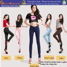 Quần kaki skinny nữ công sở quần nữ co giãn GLQ019 Cuocsongvang