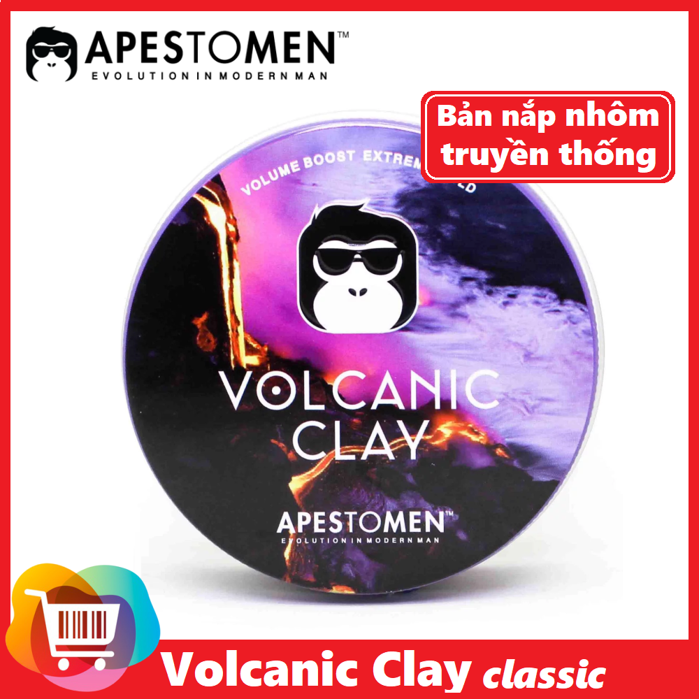 Sáp vuốt tóc Volcanic Clay Classic siêu giữ nếp hương thơm dễ chịu hũ 80ml