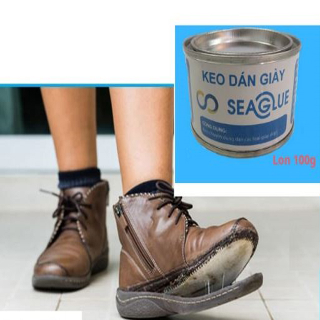 Keo dán giày Seaglue siêu dính lọ 100ml chịu lực cực tốt, bám dính chặc, chịu nước tốt - Nana...