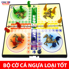 Bộ Đồ Chơi Cờ Cá Ngựa Loại Xịn – Chất Liệu Nhựa An Toàn Cao Cấp