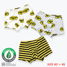 Set 3 quần chip đùi cho bé trai U6005 – Unifriend Hàn Quốc, Cotton Organic