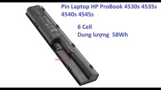 Pin Laptop HP Probook 4530s 633805 4540s 4440s 4330s 4430s 4545s 4535s 6460b 6560b 6470b 6570b mới 100% bảo hành