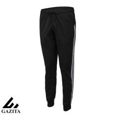 Quần jogger thể thao nam ba sọc trắng lửng ống bó Gazita 211. Quần jogger nam mềm mịn, thấm hút mồ hôi, thoáng mát. Quần jogger thể thao nam thời trang Gazita hàng Việt Nam chất lượng cao
