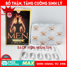 Viên uống tăng cường sinh lý MEN PARIS – Hàu biển, Đông trùng hạ thảo, Ba kích – Giúp bổ thận, tăng cường chức năng sinh lý nam giới – Hộp 40 viên – Chuẩn GMP