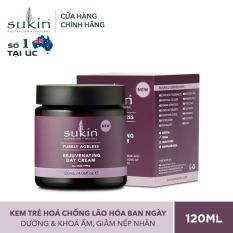 Kem Trẻ Hóa Da Chống Lão Hóa Ban Ngày Sukin Purely Ageless Rejuvenating Day Cream 120ml