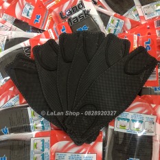 Khẩu trang 3D Land Mask loại VIP (gói 6c, màu đen-black)/3D 마스크/4層マスク