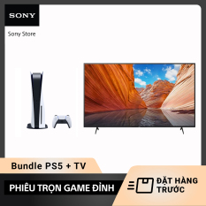 [Hàng có sẵn] Combo Máy chơi game Sony PlayStation 5 (PS5) và Smart Tivi Sony 4K 55 inch KD-55X80AJ