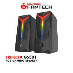 Loa Vi TÍnh Gaming Fantech GS301 TRIFECTA LED RGB 6 Chế Độ Hỗ Trợ Kết Nối Bluetooth 5.0 Và AUX 3.5mm – Hãng Phân Phối Chính Thức