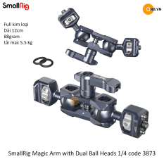 SmallRig Magic Arm with Dual Ball Heads 1/4 code 3873