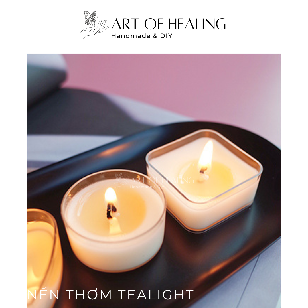AOH – Art of Healing – Nến thơm Tealight – Quà tặng Đám cưới, Decor,… – Handmade & DIY