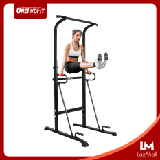 OneTwoFit Xà đơn xà kép Home Fitness Pull up Bar Push Up-Weight có thể điều chỉnh chiều cao 98cm*78cm*(185cm-236cm) OT130