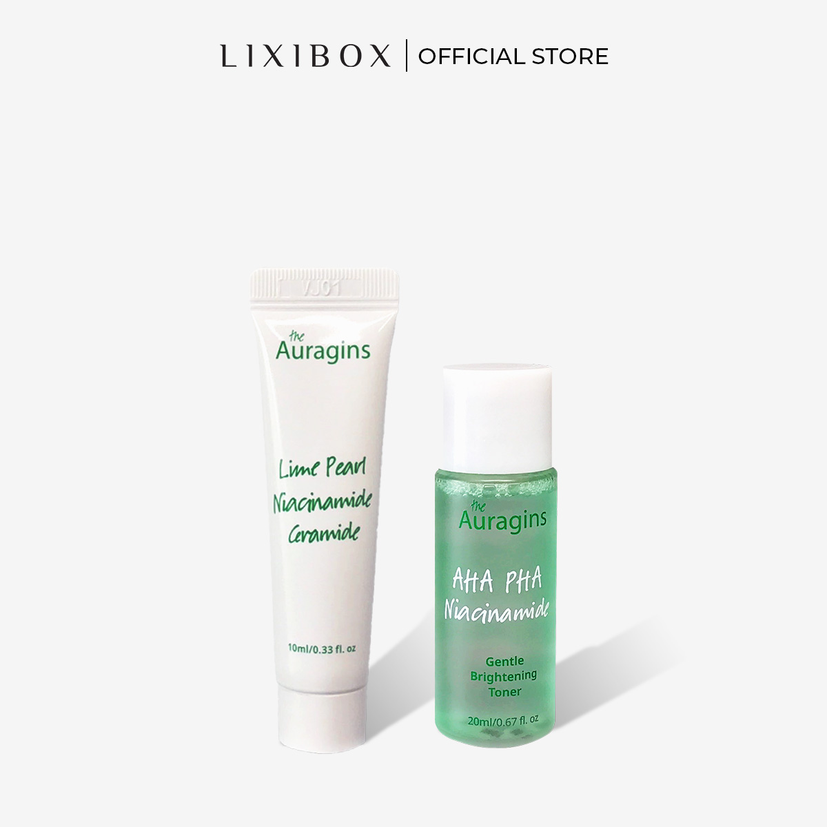 Combo Minisize Nước Hoa Hồng và Gel Dưỡng Ẩm The Auragins
