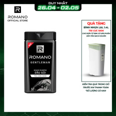 Dầu Gội Hương Nước Hoa Romano Gentleman 180g