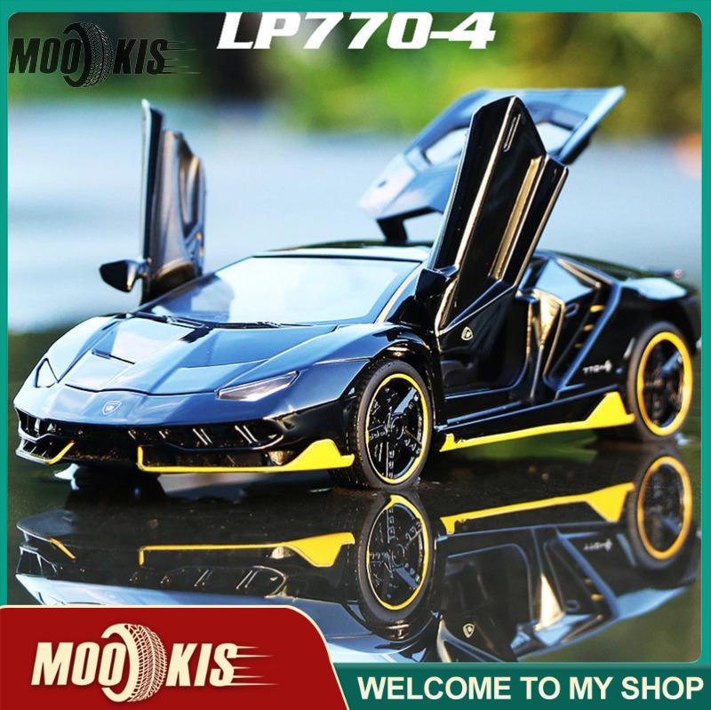 Đồ chơi xe hơi lamborghini centenario lp770-4 đúc khuôn với âm thanh và ánh sáng kích thước 15.5*6.5*4cm tỉ lệ...
