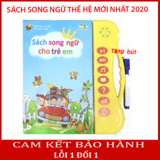 ( sách mẫu mới 2020)Sách Điện Tử Thông Minh Cho Bé – Sách Song Ngữ Cho Bé Học Tiếng Anh – Tiếng Việt phù hợp cho bé từ 1-7 tuổi (tặng kèm bút viết xóa)