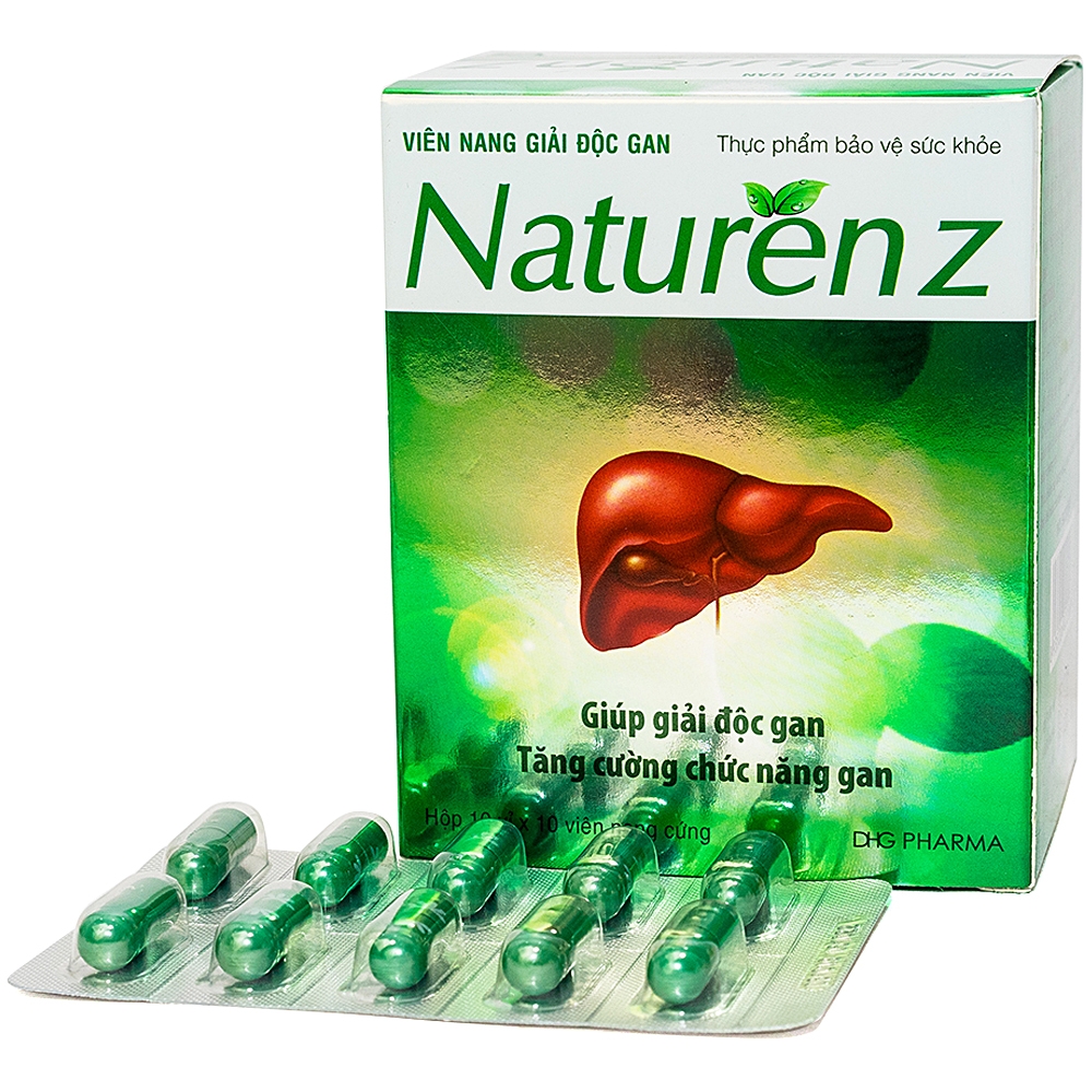 Viên uống Naturen Z - giải độc gan, tăng cường chức năng gan (hộp 100 viên)