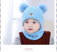 Bộ nón len và khăn ống mềm xinh (Cho bé trai và gái từ 6-36 tháng)
